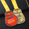 Custom High Quality 10k Finisher Half Marathon Metal Runner Medals for Marathon