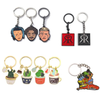 Custom Jiabo 2022 Metal Ring Promotional Keychain With logo