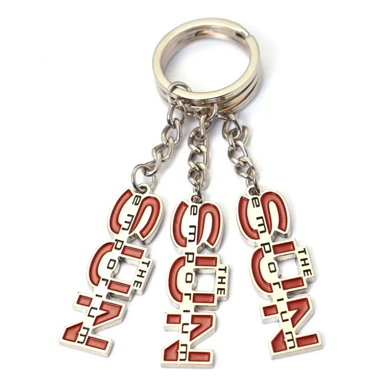 Plant Promotional Flower Key Chain With logo