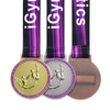 Custom 3d Gym Championship Club Award Custom Logo Dance Medals
