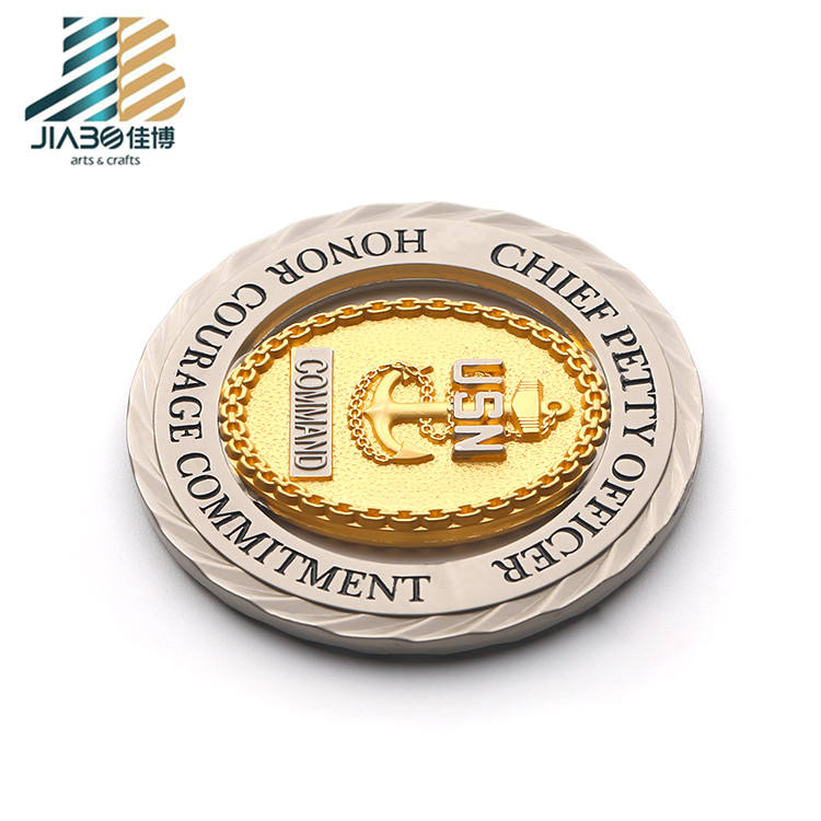 Souvenir Euro Custom Metal Silver Gold Challenge Antiqu Coin