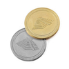 Factory Cheap Custom Silver Gold logo Sale Coins