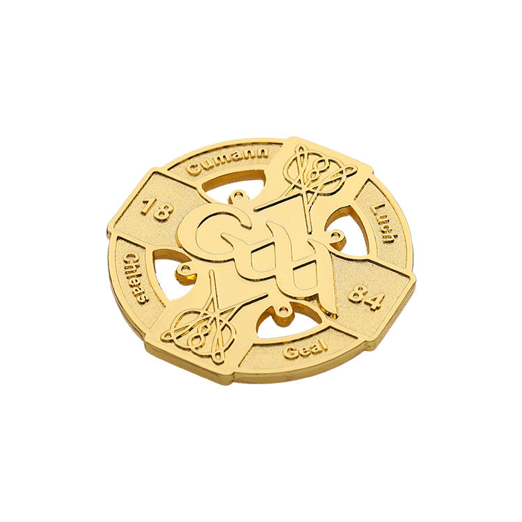 Free Coins Sample Factory Custom Bulk Cheap Gold Sliver Euro Coin