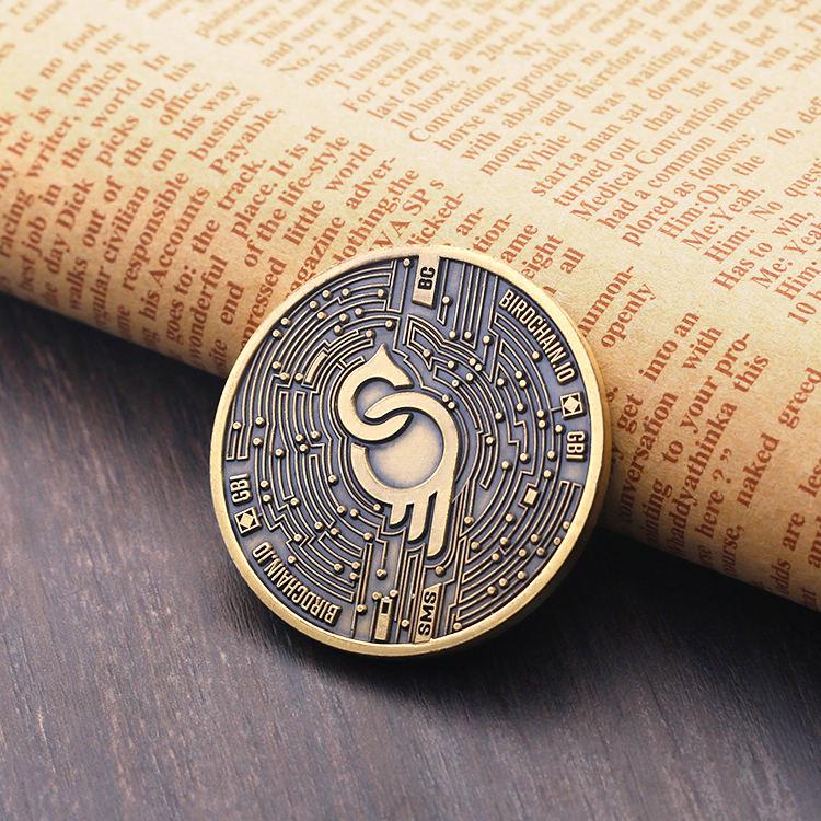 Oem Custom Minting Art Fantasy Brass Coin Old Coins Maker