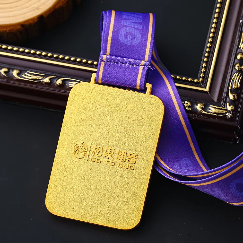 Medals Made Wholesale Custom Cute Cartoon Enamel Virtual Running Marathon Medal Award Medals Custom Logo With Ribbon