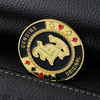 Metal Gold Luxury Custom logo Cheap Poker Chips Set