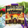 Gold Silver Copper Finisher Medals Sports Metal Award 3D Anime Character Enamel Medal Chasing Running Run Marathon Medal Custom