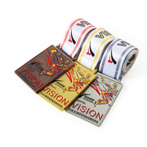 Annual Championship Custom Metal Personalised Itf Taekwondo Medals Sales