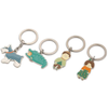 Feature Customize OEM High Qualitytoon Metal High Quality logo Keychain Keyring Blanks