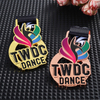Custom Logo Letter Enamel Zinc Alloy Metal Medals Sports Metal Gold Copper 2d 3D Dancing Dance Medal