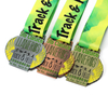 Custom Metal Sports Puerto Rico Track Field High Jump Hurdles Javelin Running Medals