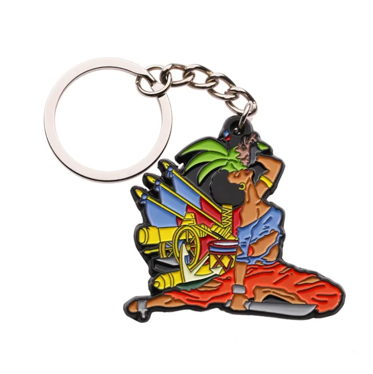 Plant Promotional Flower Key Chain With logo
