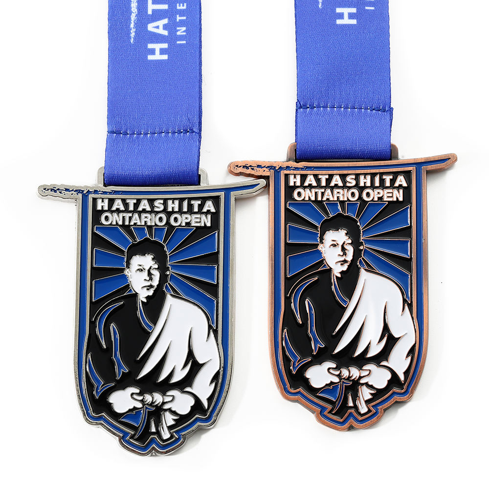Professional Design Club Contest Custom Judo Medals for Adults