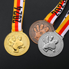 Metal Award Sports Custom 3d Hands Shape Climbing Trophies Medal