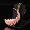 Custom Metal 3d Feather Copper Keyring