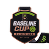 Custom Pickleball Medal, Baseline Cup Philippines Sports Award Medal, Zinc Alloy Enamel Medal with Ribbon