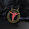 2025 Cut Out Gold Design Full Colour Custom Metal Dance Medals