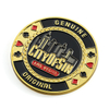 Metal Gold Luxury Custom logo Cheap Poker Chips Set