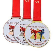 Custom Award Karate School German Medal
