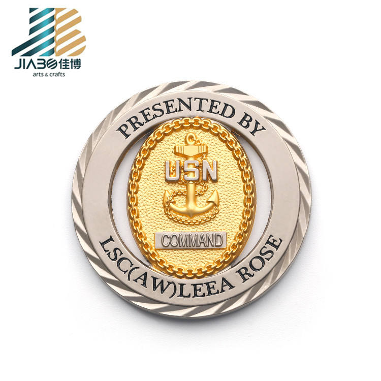Souvenir Euro Custom Metal Silver Gold Challenge Antiqu Coin