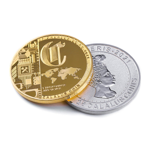 Manufacture Gold Metal Souvenir Coins Custom Gold Challenge Coin
