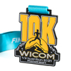 10k Virtual Forest Run United Nations Half Marathon Finisher Medal
