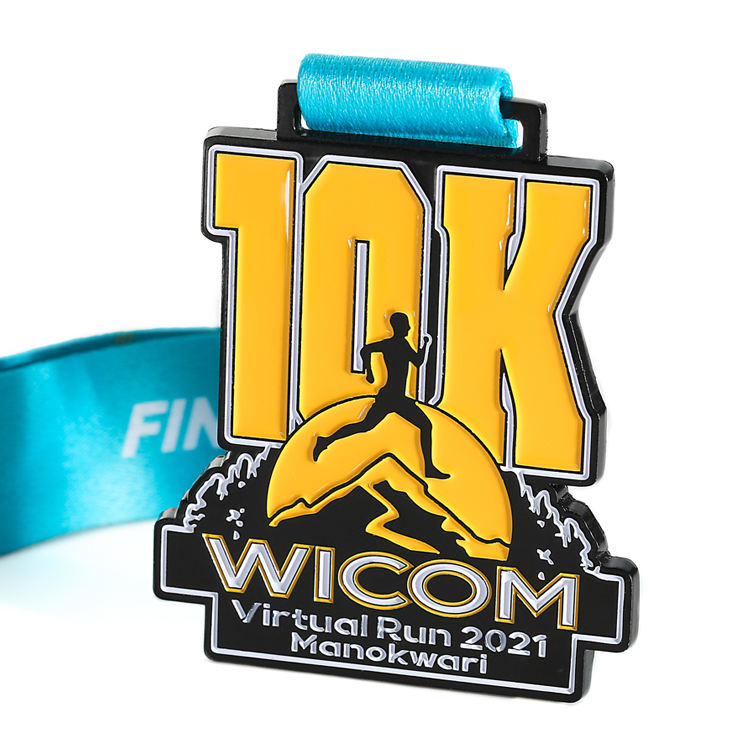 10k Virtual Forest Run United Nations Half Marathon Finisher Medal