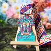Custom Metal Colorful Bird Bikini Fun Run Medal