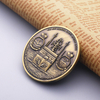 OEM Design Cheap Custom Coin Molds Stamped Brass Old Religious Coins