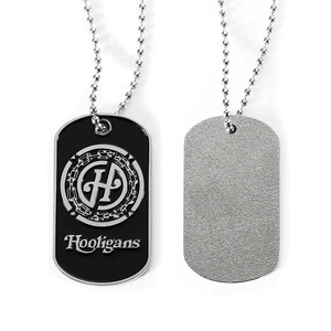 Custom Soft Enamel Silver Metal Logo Top Quality Dog Tags