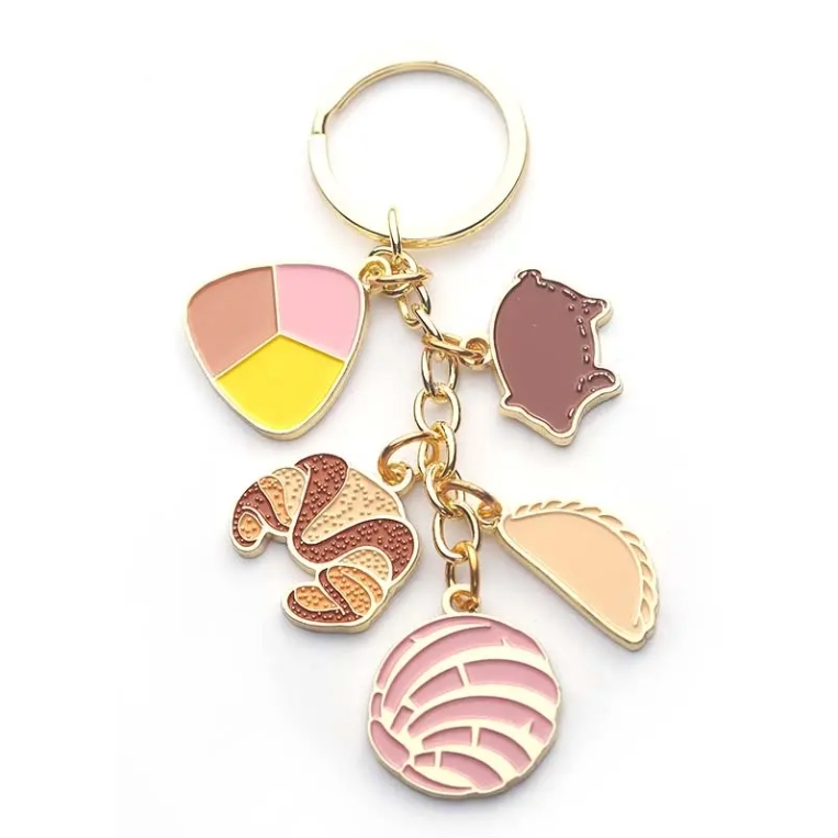Wholesale Customised Cheap Enamel Keychain