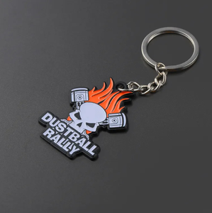 Custom logo Boy Smart Characters Cartoon Cute Keychain