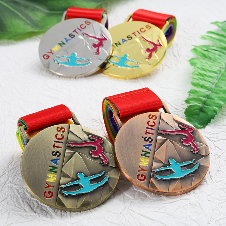 Wholesale Custom Metal Award Gymnastics Medal in China