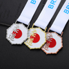 Custom Metal Gold Silver Copper Japanese Judo Medals for Adults