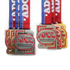3d Soft Enamel Custom Metal Colors Grappling Federation Medal