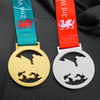 Hot Sale Metal Award Taekwondo Gold Silver Sport Custom Dragon Medal