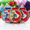 Custom Metal Gold Silver Brass Crafting Judo Souvenir Medals of Judo