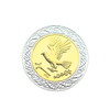 Metal Souvenir Custom American Silver Gold Double Eagle Coin