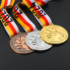 Metal Award Sports Custom 3d Hands Shape Climbing Trophies Medal