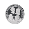 Custom Metal Mirror Coins Silver Souvenir