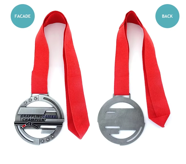 Cheap Huge Winning Championship Custom Blank Grappling Medal