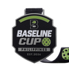 Custom Pickleball Medal, Baseline Cup Philippines Sports Award Medal, Zinc Alloy Enamel Medal with Ribbon