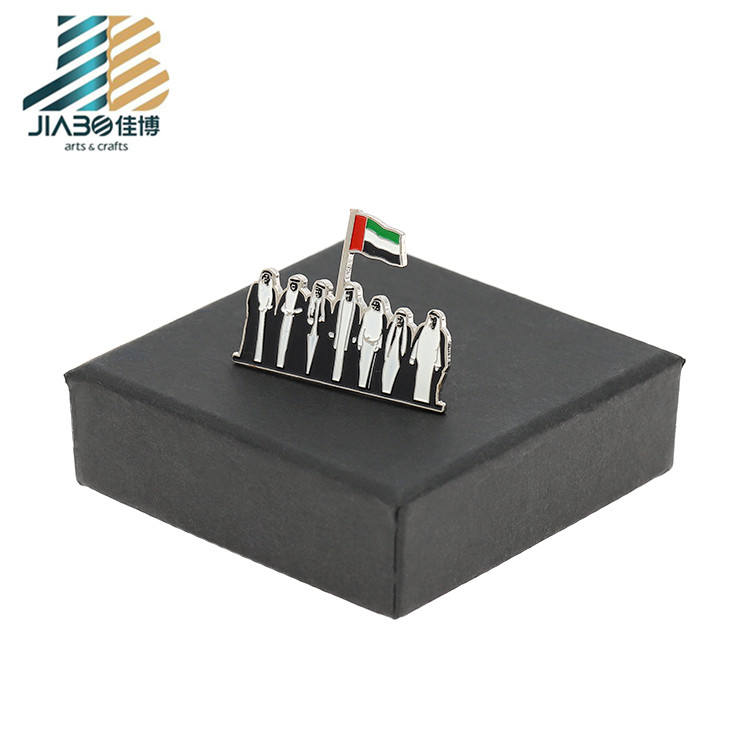 New Uae National Day Gifts Metal Flag Badge