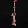 Multitool Metal Sword Keyholder Custom Brass Keyring Plush Keychain