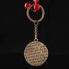 Brass Keyring Couple Key Chain Cheap Keychains in Bulk Customised Keyholder Custom