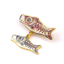 A Combination of Cartoon Metal Hot Enamel Badges