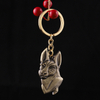 Metal Dog To Customize Wholesale Keychain Bronze 