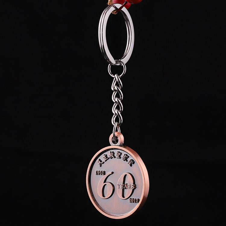 Die Casting Antique Custom 3d Alloy Keychain Souvenir Canada 