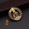Dubai Lapel Pin Customised Button Keychain Metal Chaplain Emblem Badge