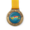 Cute Epoxy Logo Custom Cheap Blank Tennis Medal with Embossed Logo